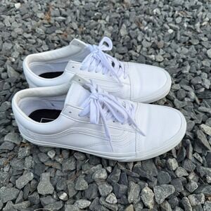 Vans White Athletic Shoes